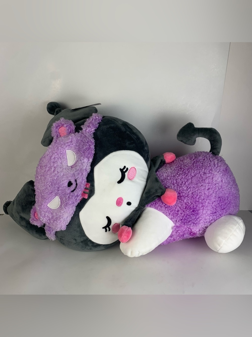 Jazwares Sanrio Hello Kitty & Friends Kuromi Plush (Sleeping) 18"